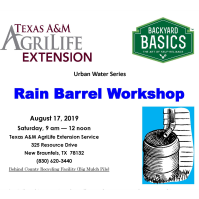Rain Barrel Workshop