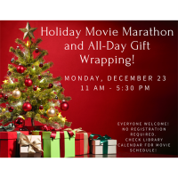 Holiday Movie Marathon and All-Day Gift Wrapping at the MFP Library