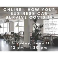 Online - How Your Business Can Survive COVID-19