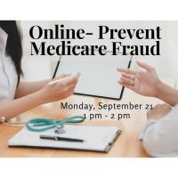Online - Prevent Medicare Fraud