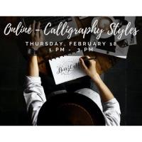 Online - Calligraphy Styles