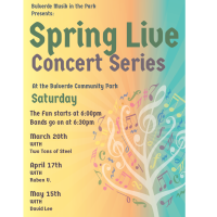 Spring Live Concert Series - Bulverde Community Park