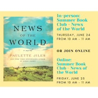 Online: Summer Book Club - News of the World