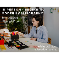 In Person - Beginning Modern Calligraphy