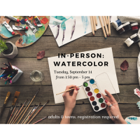 In Person - Watercolor Class