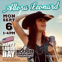 Labor Day Live Music with Allora Leonard at Rough Diamond Brewery
