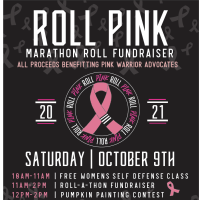 ROLL PINK Marathon Roll Fundraiser