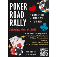 Poker Road Rally benefiting Acacia Medical Mission