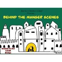 Behind the Manger Scenes Christmas Musical