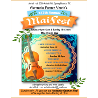 147th Annual Maifest at Anhalt Hall