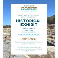 Canyon Lake Gorge Historical Exhibit 