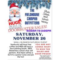 Fieldhouse Celebrates Small Business Saturday
