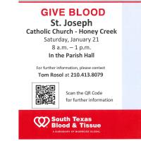 St Joseph Catholic Church Blood Drive