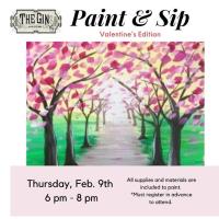 Valentine's Paint & Sip Event at The Gin at Specht's Texas