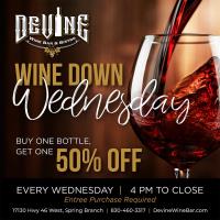 Devine Wine Bar - Wine Down Wednesday