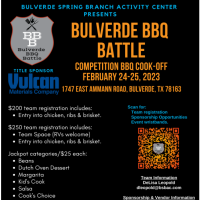 4th Annual Bulverde BBQ Battle