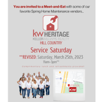 Service Saturday at Keller Williams Heritage Hill Country