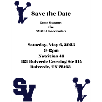 Support the SVMS Cheerleaders at Nutrition 46 