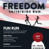 Freedom Run 5K, 10K & Kids Run