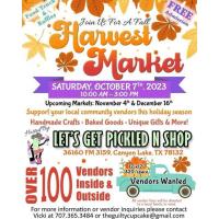 Fall Harvest Market at Let's Get Pickled N Shop