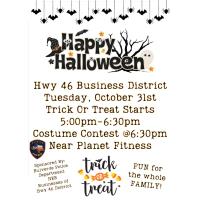 Happy Halloween - Join the Hwy 46 Business District for a Trick or Treat