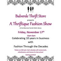 A Thriftique Fashion Show