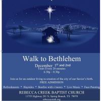 Annual Walk to Bethlehem