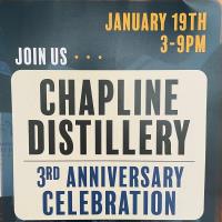 3rd Anniversary Chapline Distillery