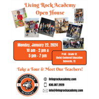 Living Rock Academy Open House