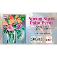 Spring Sip & Paint Event at The Gin at Specht's