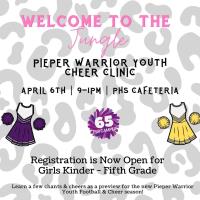 Pieper Warrior Youth Cheer Clinic