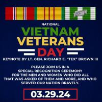 National Vietnam Veterans Day Event