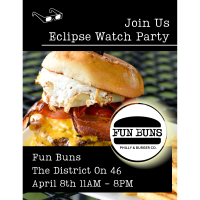 Eclipse Watch Party at Fun Buns