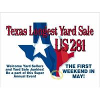 Texas Longest Yard Sale - Brownsville to Blanco