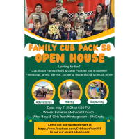 OPEN HOUSE - Family Cub Pack 58
