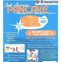 2nd Annual Pancake Breakfast & Donation Drive