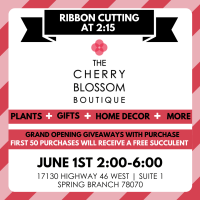 Grand Opening & Ribbon Cutting for The Cherry Blossom Boutique