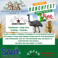 Ranchfest Fundraiser at Tejas Rodeo