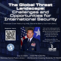 The Global Threat Landscape: Challenges and Opportunities for International Security