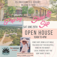 Sip and Shop Event while you check out this Beautiful Home