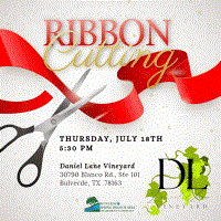 Ribbon Cutting for Daniel Lane Vineyard