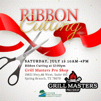 Ribbon Cutting & Grand Opening for Grill Masters Pro Shop