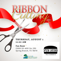 Re-Grand Opening Ribbon Cutting for Fun Buns