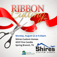 Ribbon Cutting for Shires Custom Homes