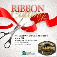 Ribbon Cutting for Champion Home Services