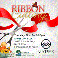 Ribbon Cutting for Myres CPA PLLC