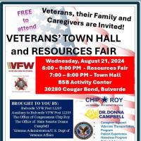 Veterans' Town Hall and Resources Fair