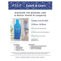 ASEA Lunch & Learn