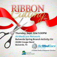 Ribbon Cutting for AirMedCare