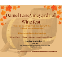 Winefest with Daniel Lane Vineyard